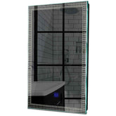 Specchio LED Verticale | Pulsante touch | Luce bianca neutra - Reyze Serie Official Modello 3